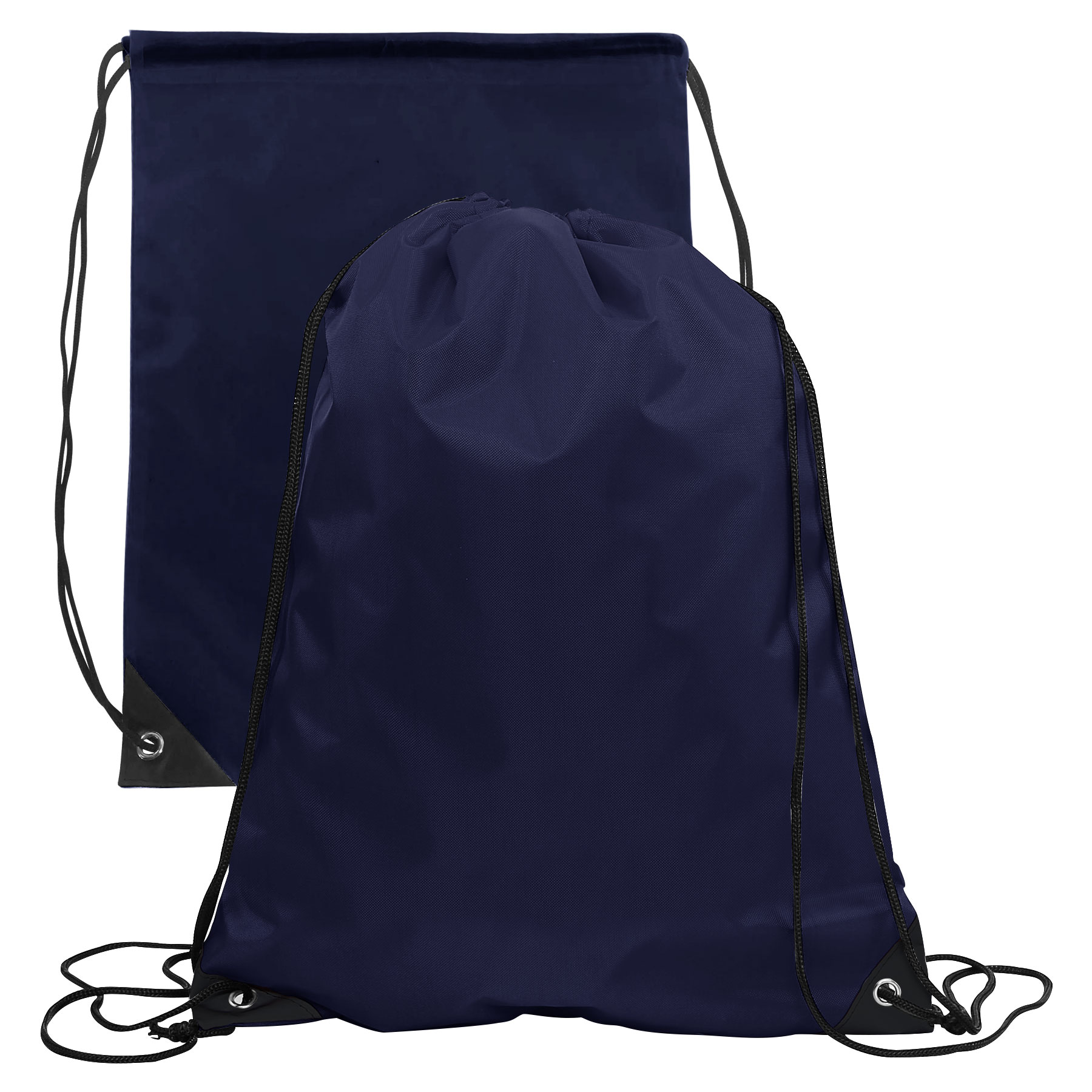 FlyFlyPromos - 210D Polyester Drawstring Backpack (13" x 17") Image 17 - Promotional Product